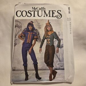 McCalls Pattern - M8186 - Misses Sizes 6-14 Flying Monkey Scarecrow Wizard Of Oz